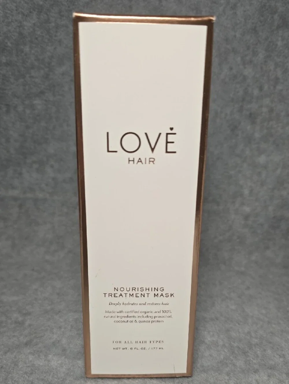 Love Hair Revitalizing Shampoo, Nourishing Treatment Mask and Nourishing Oil